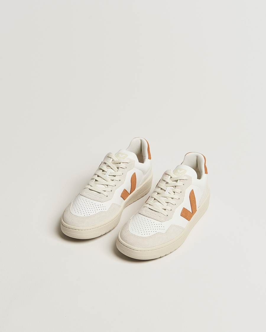 Herren | Sneaker | Veja | V-90 Sneaker Extra White/Umber