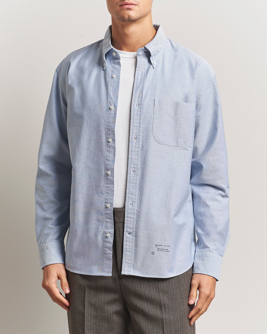 Herren | Hemden | GANT 240 Mulberry Street | Relaxed Fit US Oxford Shirt Blue Water