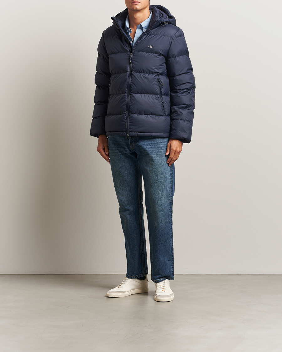 Herren | Jacken | Gant | The Active Cloud Down Jacket Evening Blue