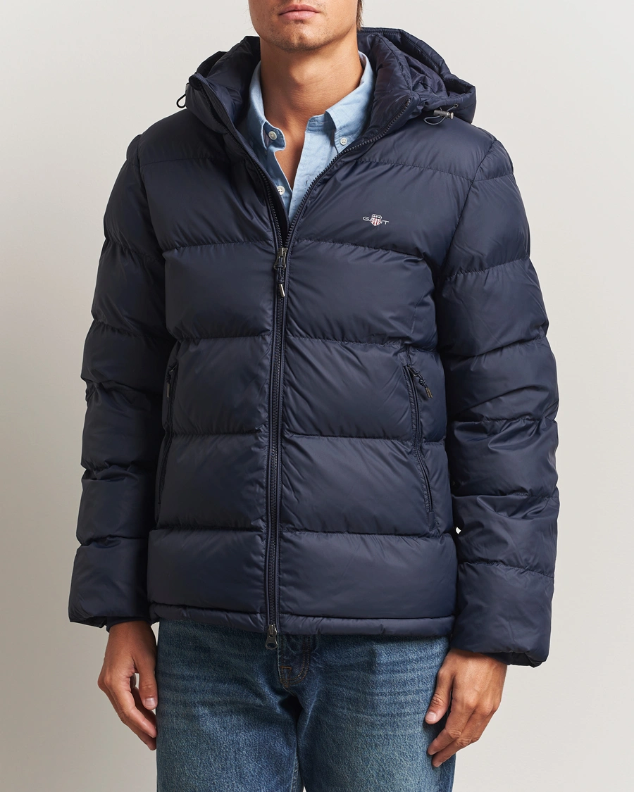 Herren | Jacken | GANT | The Active Cloud Down Jacket Evening Blue