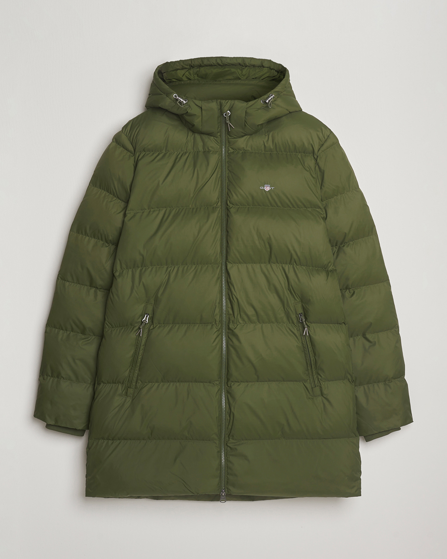 Herren | Jacken | Gant | The Active Cloud Mid Length Jacket Country Green