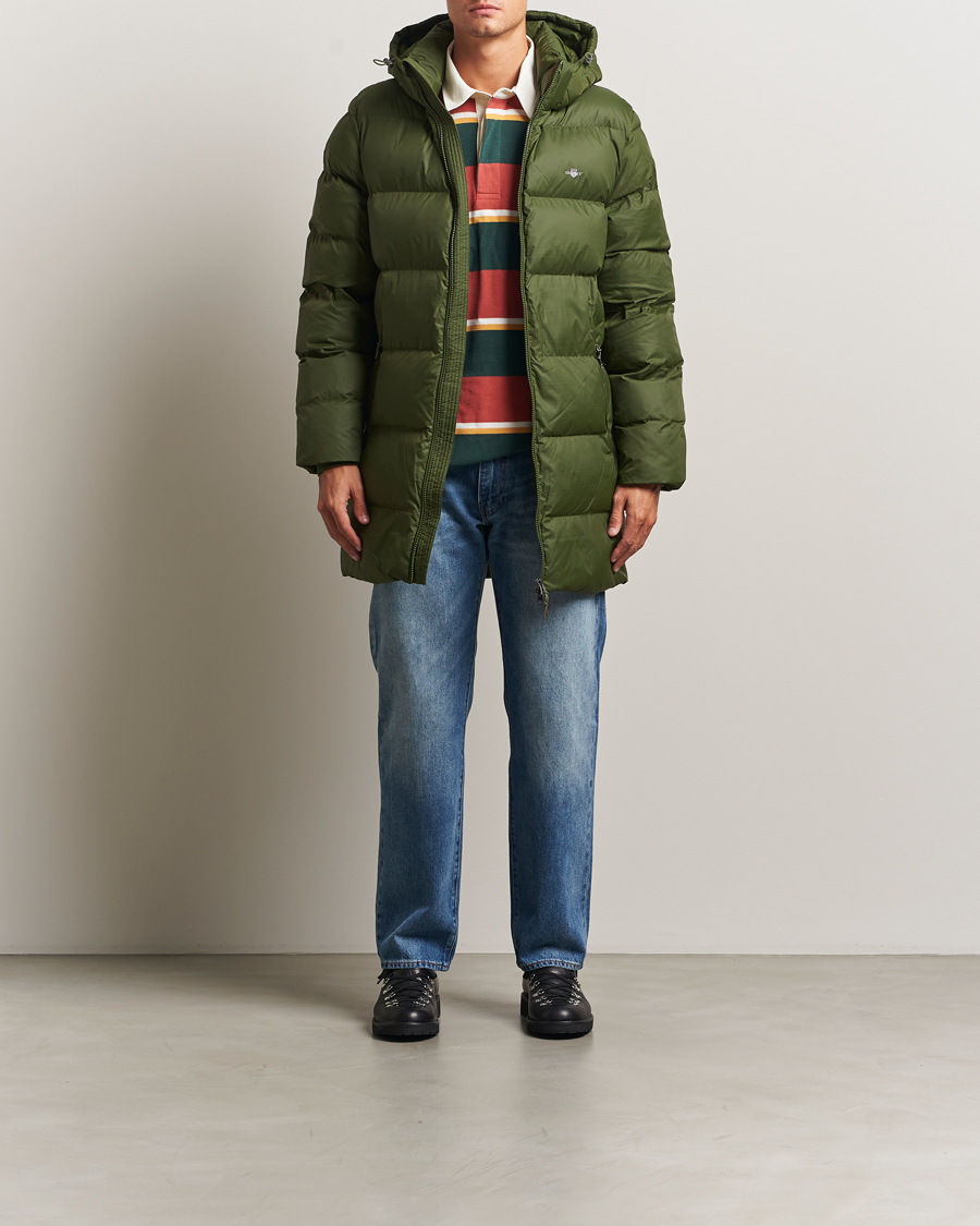 Herren | Jacken | Gant | The Active Cloud Mid Length Jacket Country Green