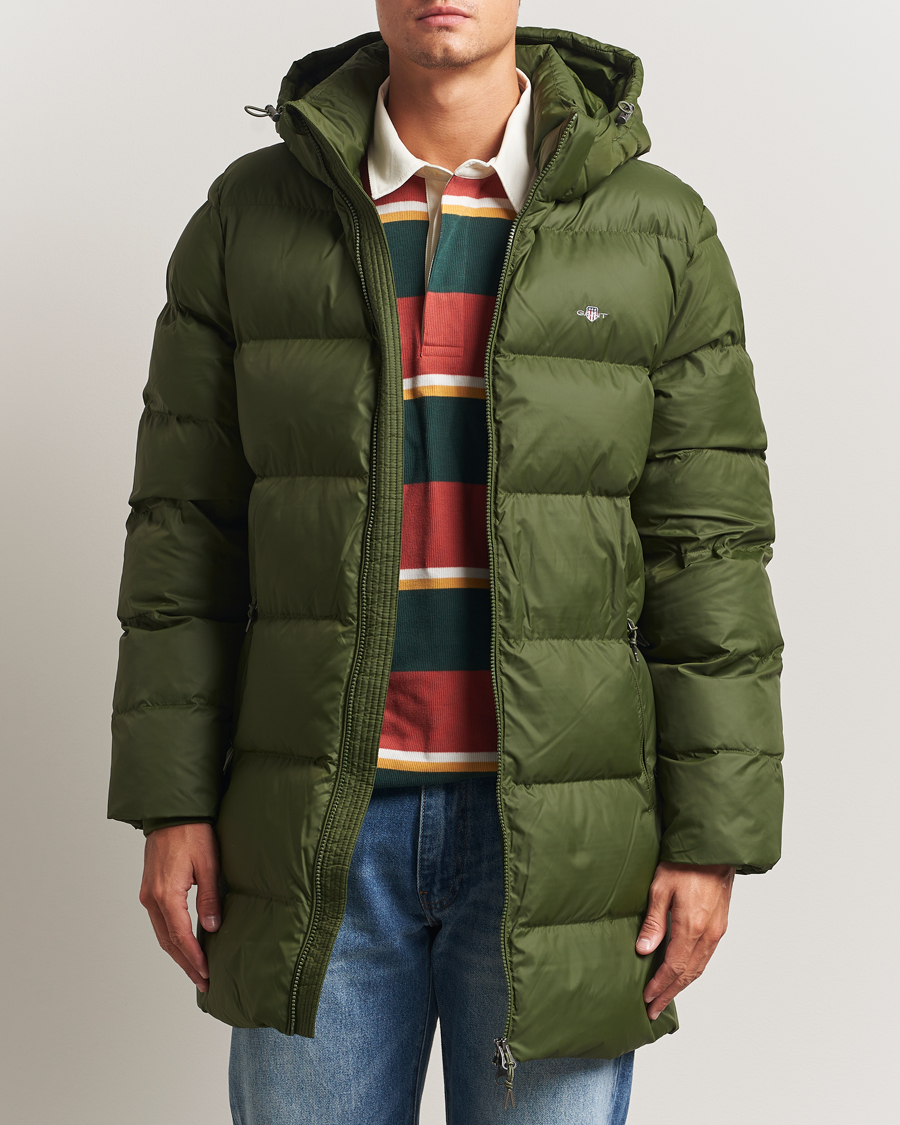 Herren | Jacken | Gant | The Active Cloud Mid Length Jacket Country Green