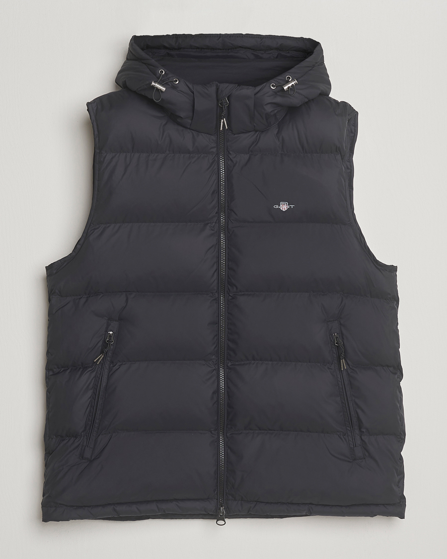 Herren | Westen | GANT | The Active Cloud Vest Black