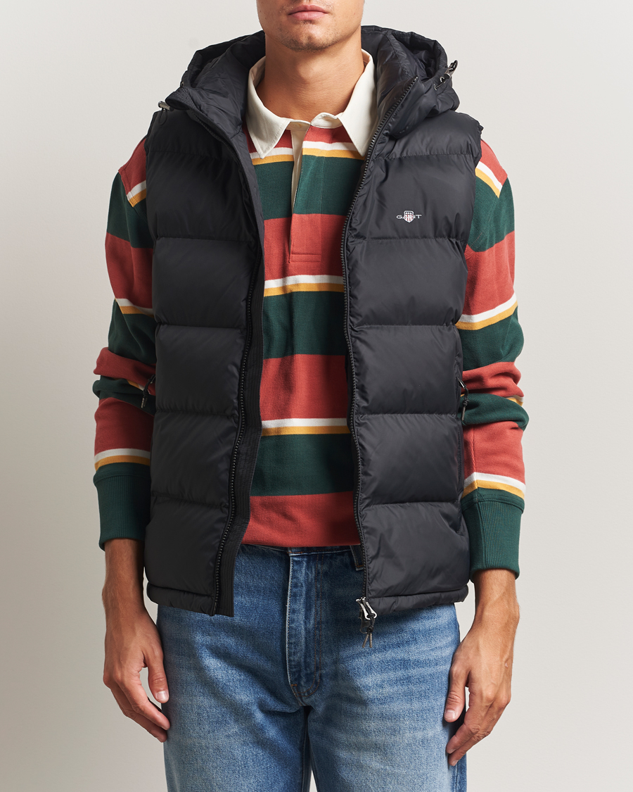 Herren | Westen | GANT | The Active Cloud Vest Black