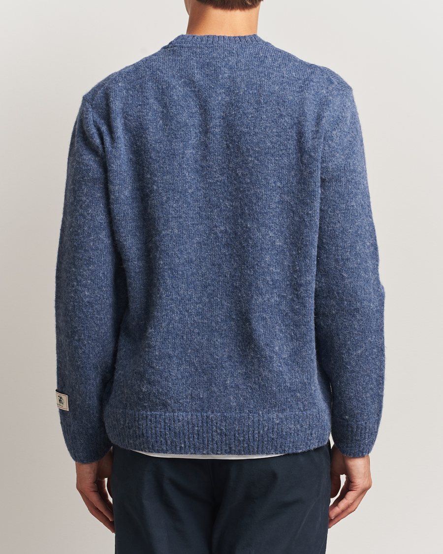 Herren | Pullover | GANT | Scottish Wool Knitted Crew Neck Sweater Marine Melange