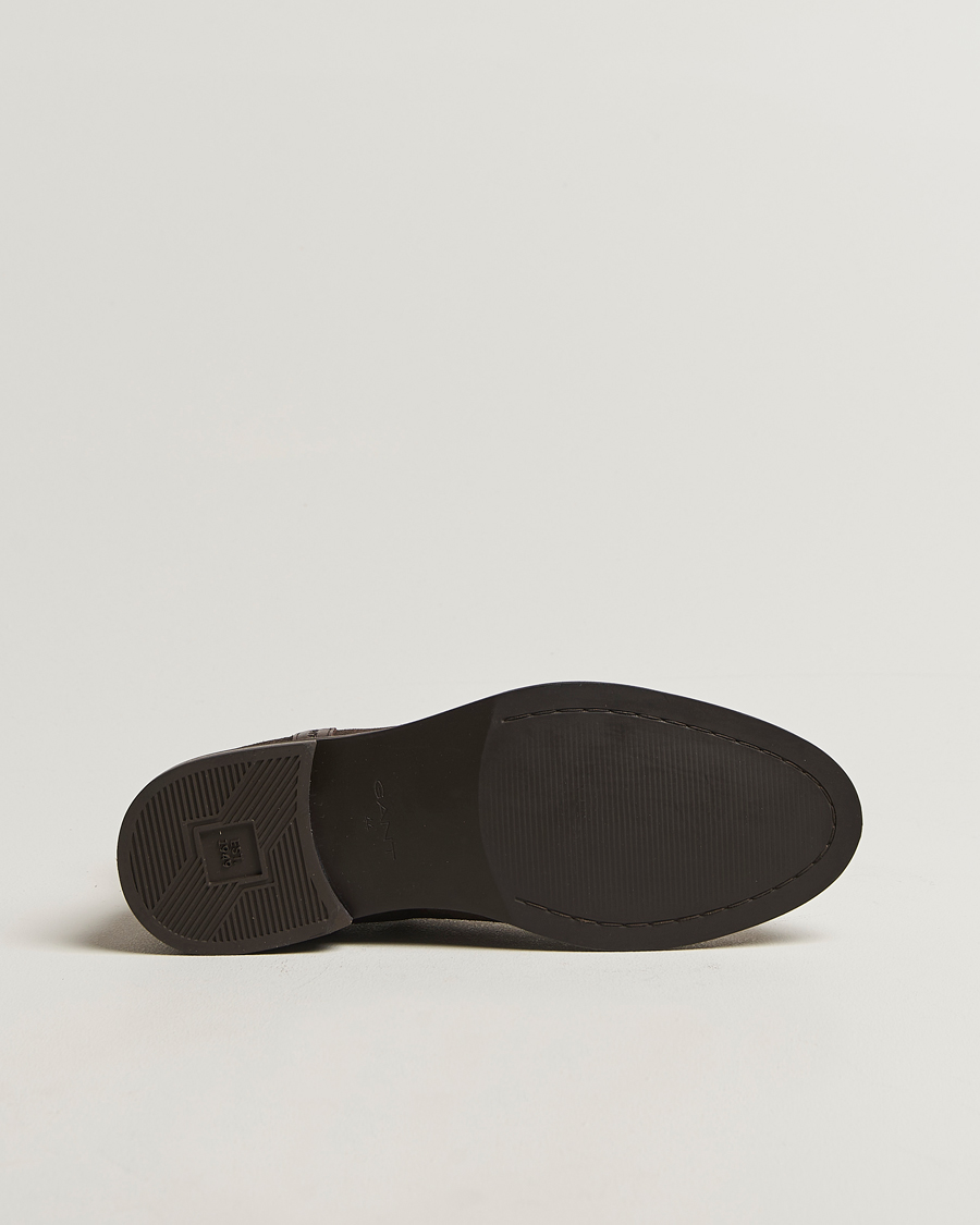 Herren | Boots | GANT | Bidford Suede Chelsea Boot Dark Brown
