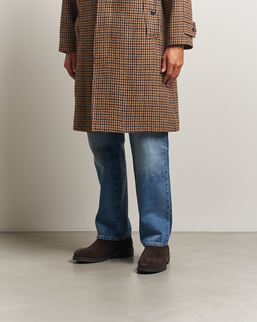 Herren | Boots | GANT | Prepdale Suede Chelsea Boot Espresso Brown