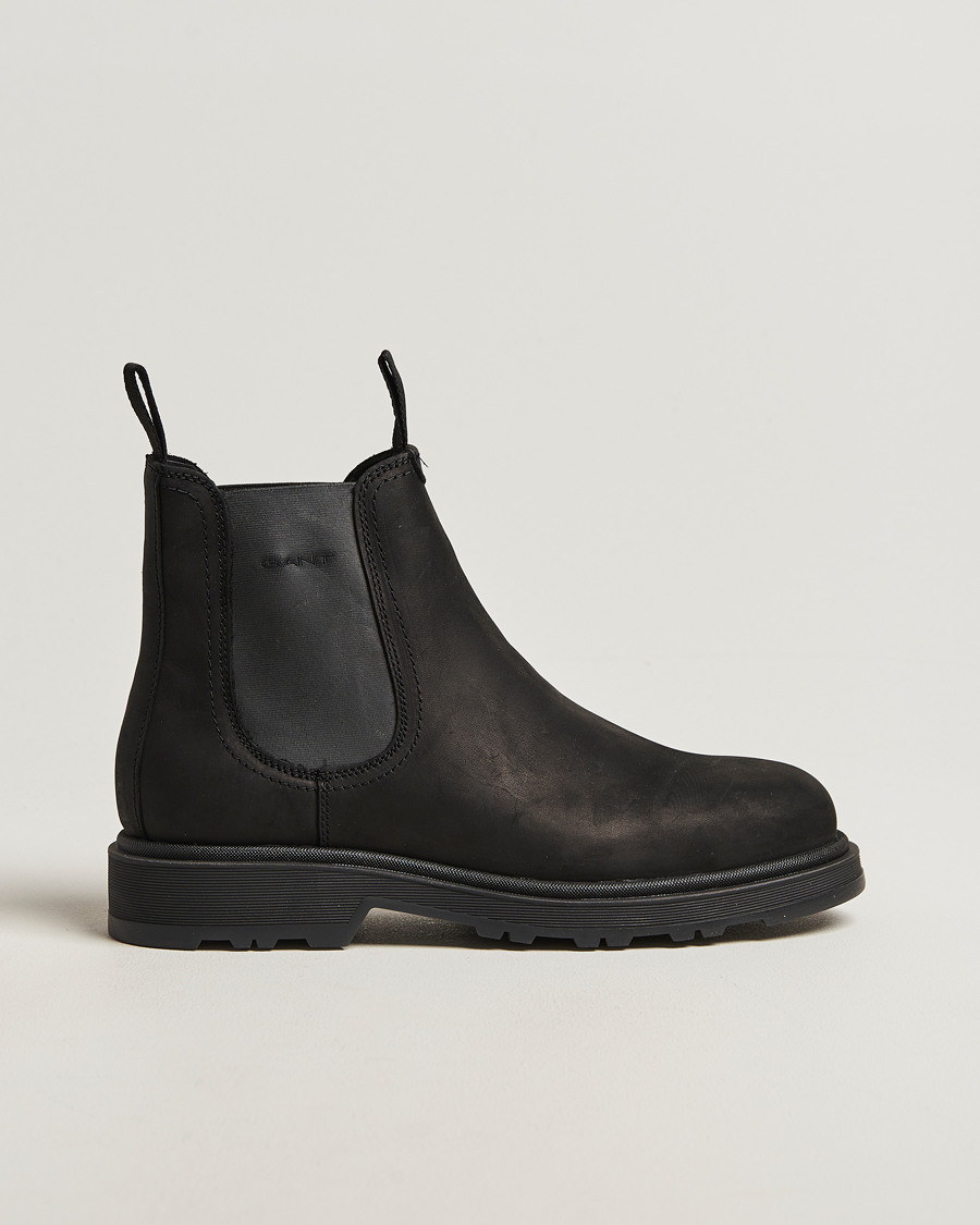 Herren | Boots | GANT | Blisdor Rough Leather Chelsea Boot Black