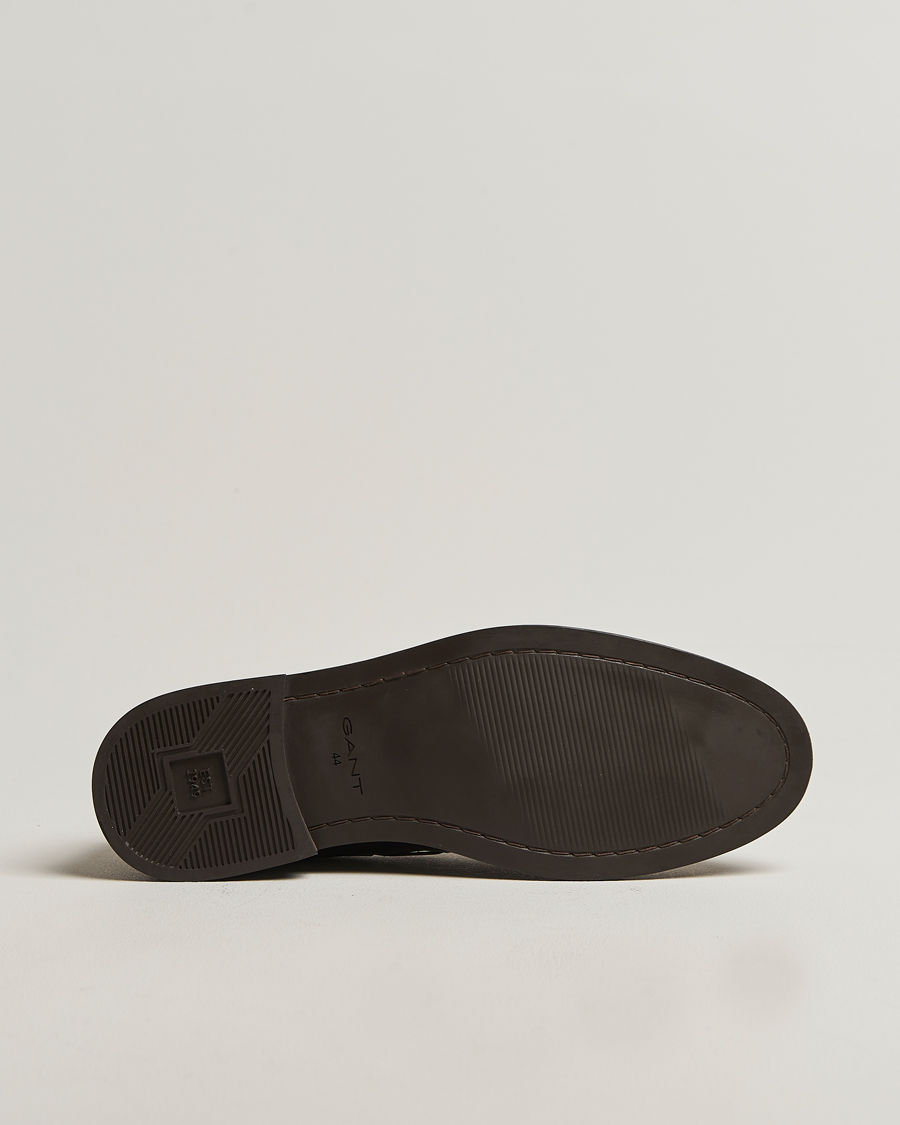 Herren | Loafer | GANT | Lozham Leather Tassle Loafer Dark Brown