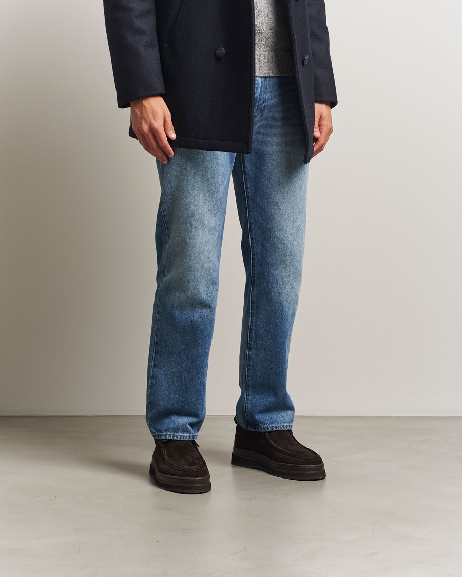 Herren | Boots | GANT | Blistown Suede Moc Toe Boot Espresso Brown