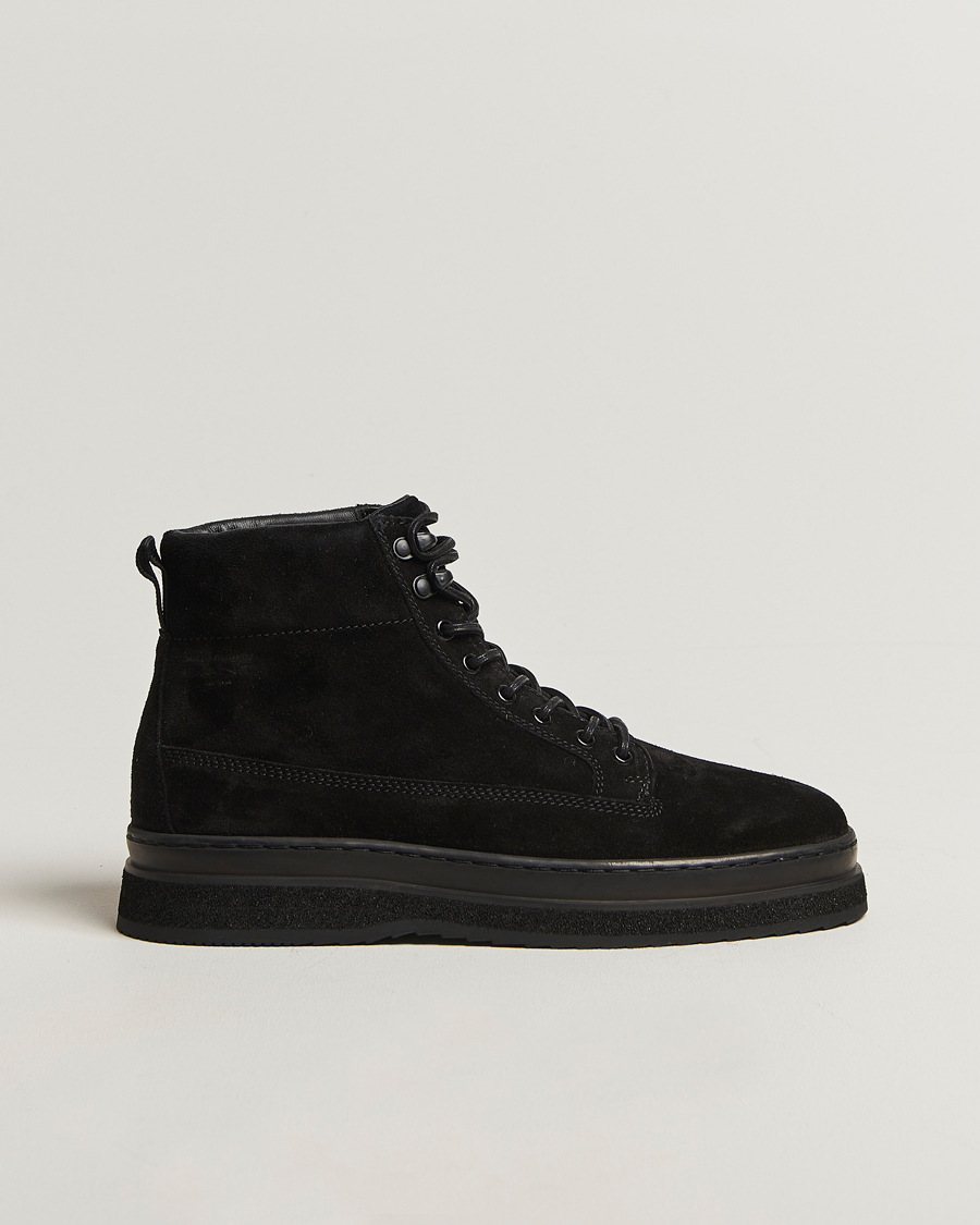 Herren | Boots | GANT | Blistown Shearling Suede Boot Black