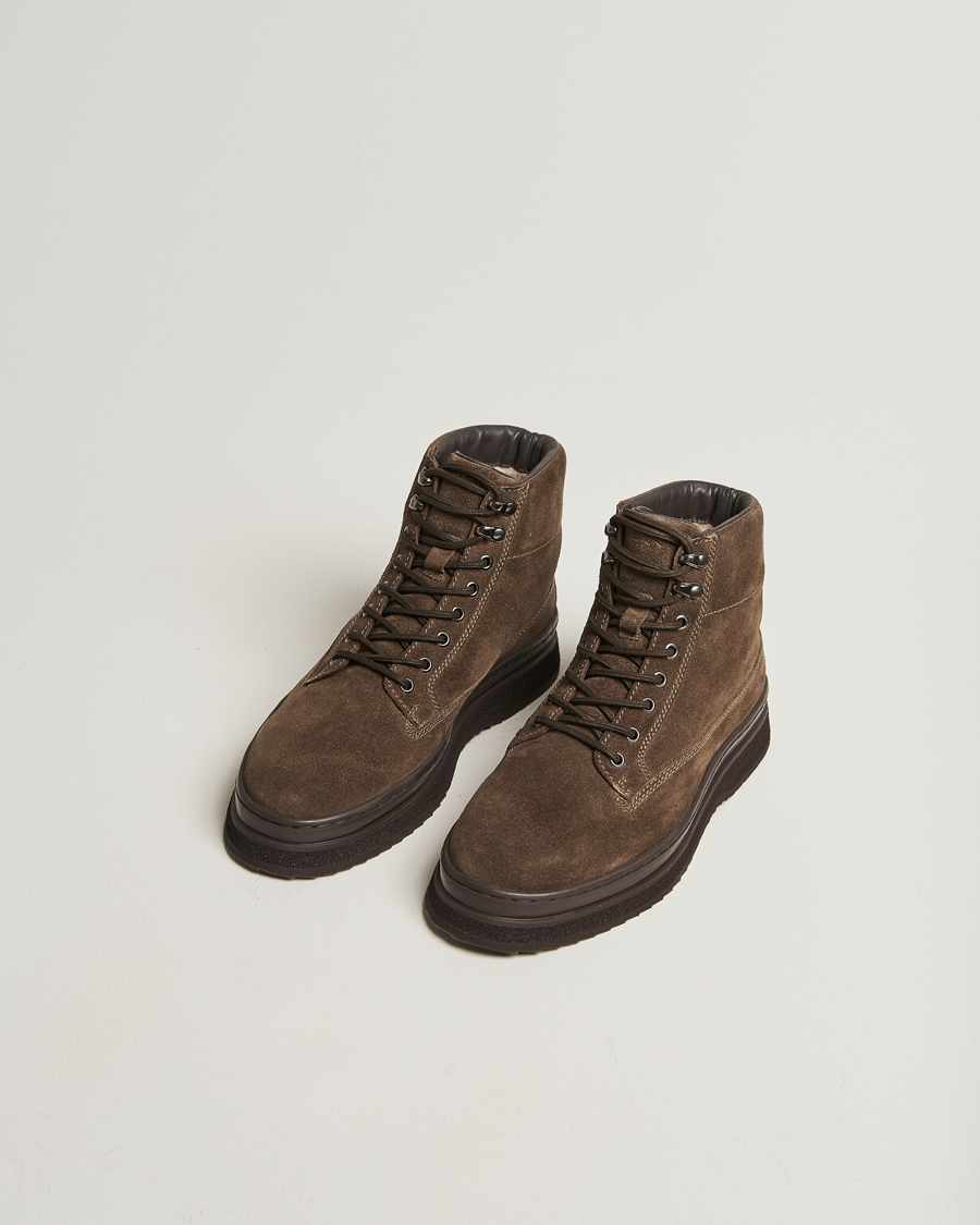 Herren | Boots | GANT | Blistown Shearling Suede Boot Desert Brown