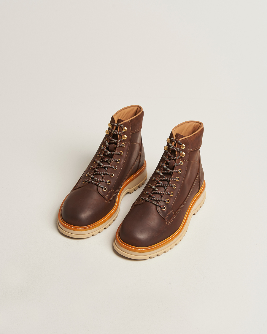 Herren | Boots | GANT | Clafton Felt Lined Rough Leather Boot Tan