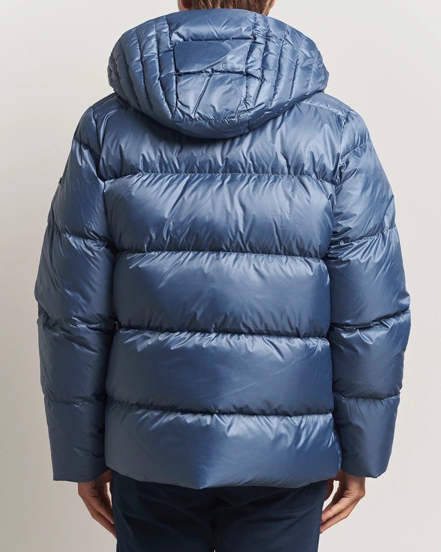 Herren | Jacken | J.Lindeberg | Daryl Down Hooded Jacket Vintage Indigo