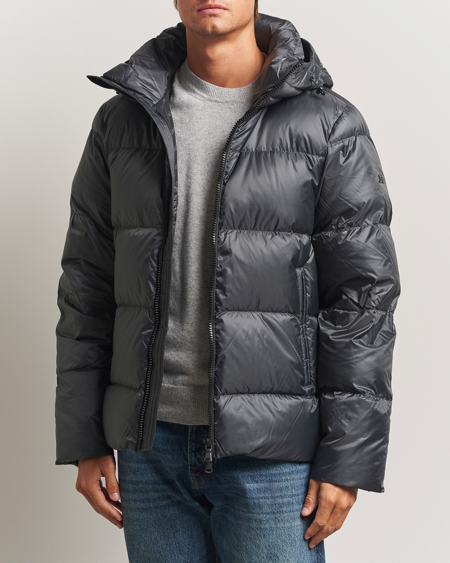 Herren | Jacken | J.Lindeberg | Daryl Down Hooded Jacket Asphalt