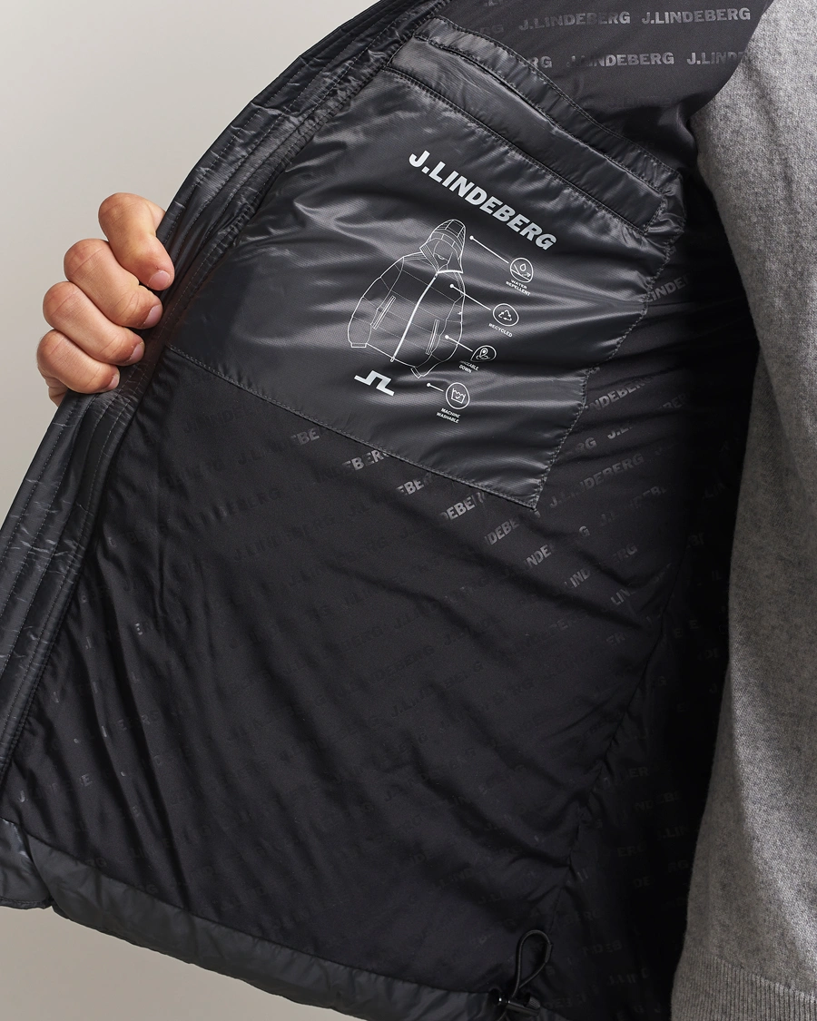 Herren | Jacken | J.Lindeberg | Daryl Down Hooded Jacket Asphalt