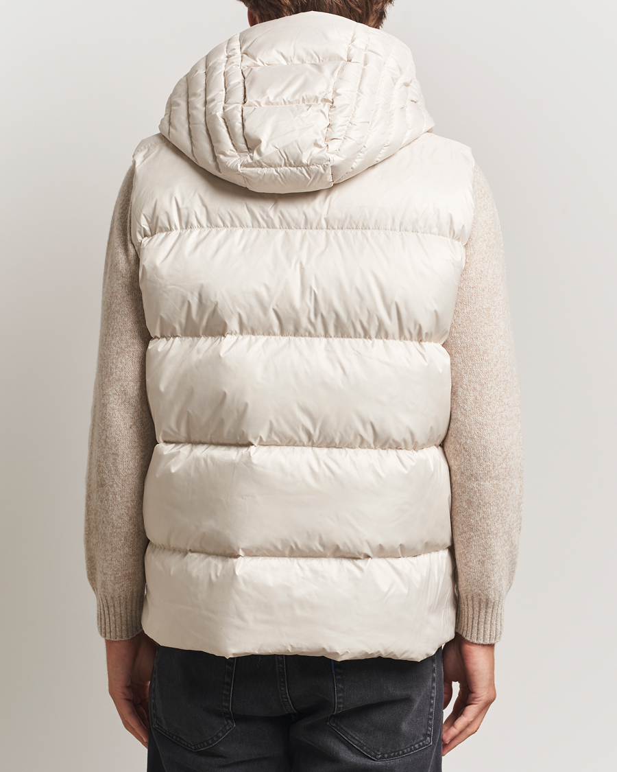 Herren | Westen | J.Lindeberg | Daryl Down Hooded Vest Moonbeam