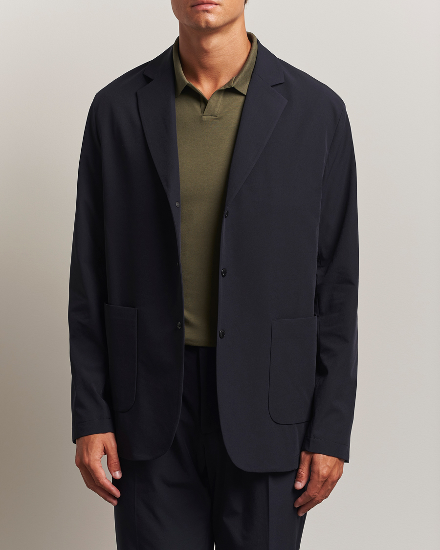 Herren | Sakkos | J.Lindeberg | Barry WR Tech Blazer Navy