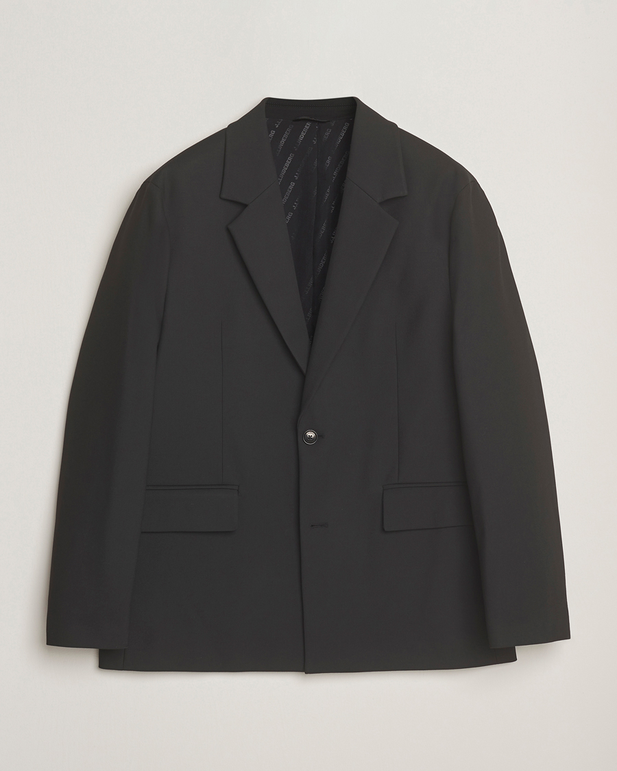 Herren | Sakkos | J.Lindeberg | Andre Compact Stretch Blazer Black