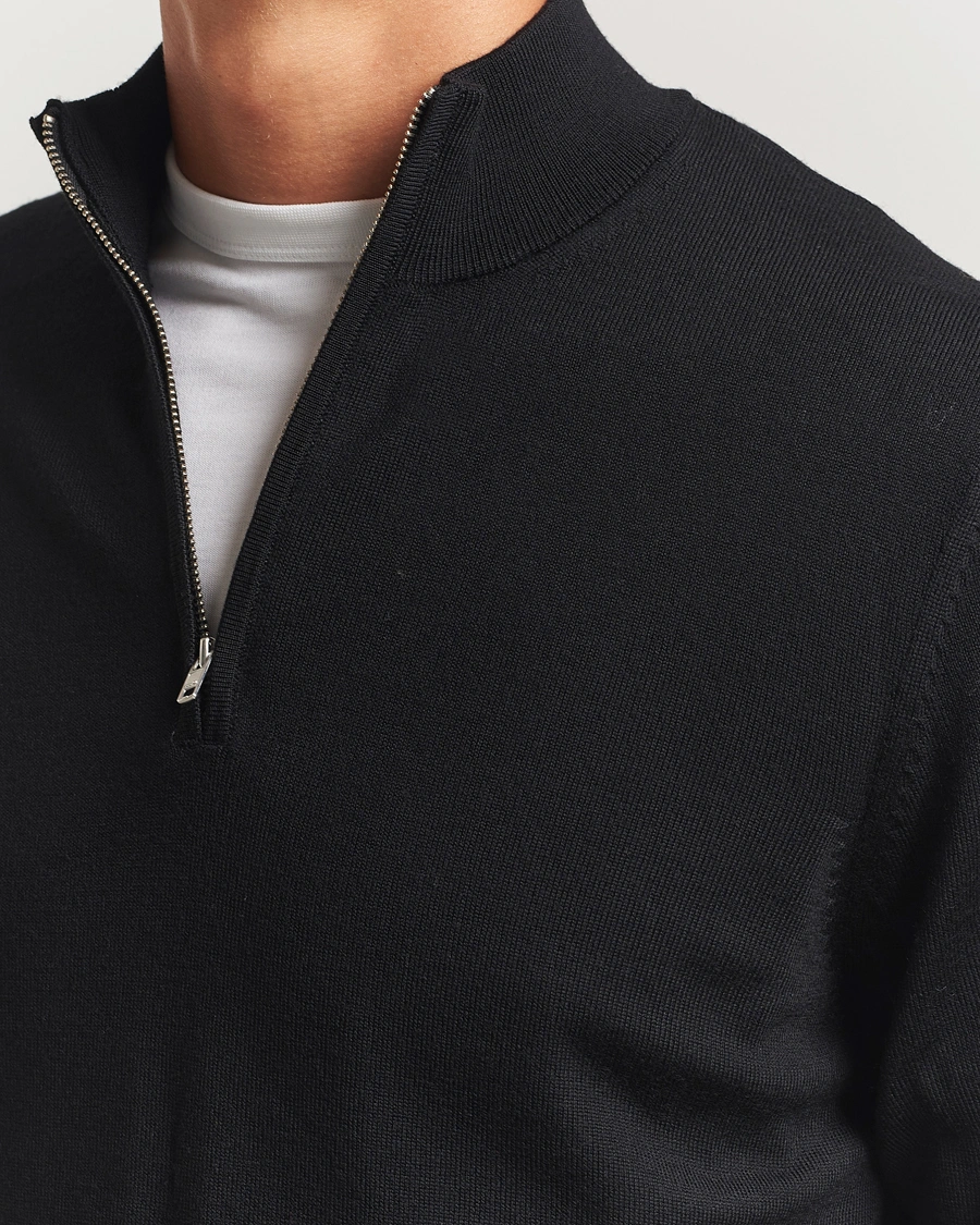 Herren | Pullover | NN07 | Sergio Merino Half Zip Black