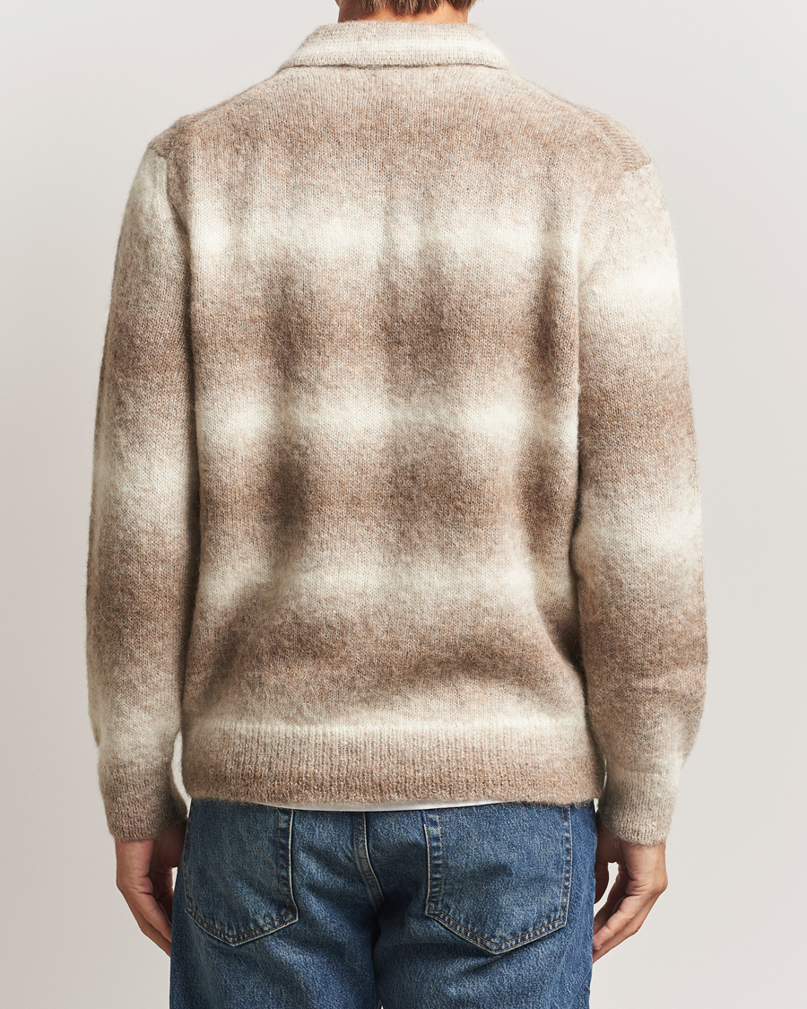 Herren | Pullover | NN07 | Alfie Alpaca Knitted Polo Light Camel