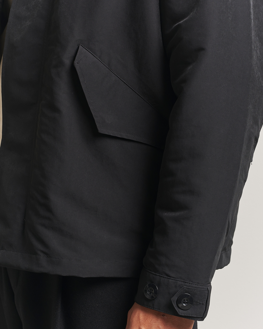 Herren | Jacken | NN07 | Sophus Nylon Bomber Jacket Black