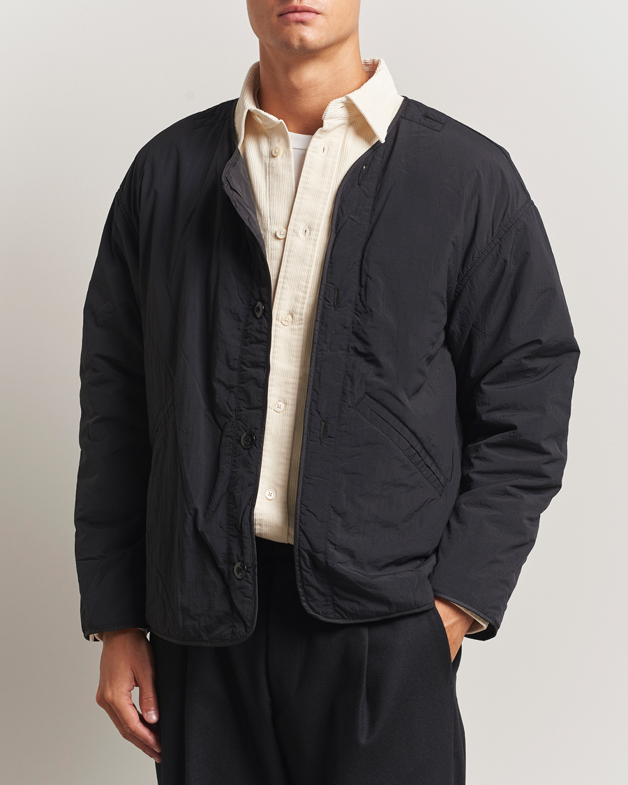 Herren | Jacken | NN07 | Sophus Nylon Bomber Jacket Black