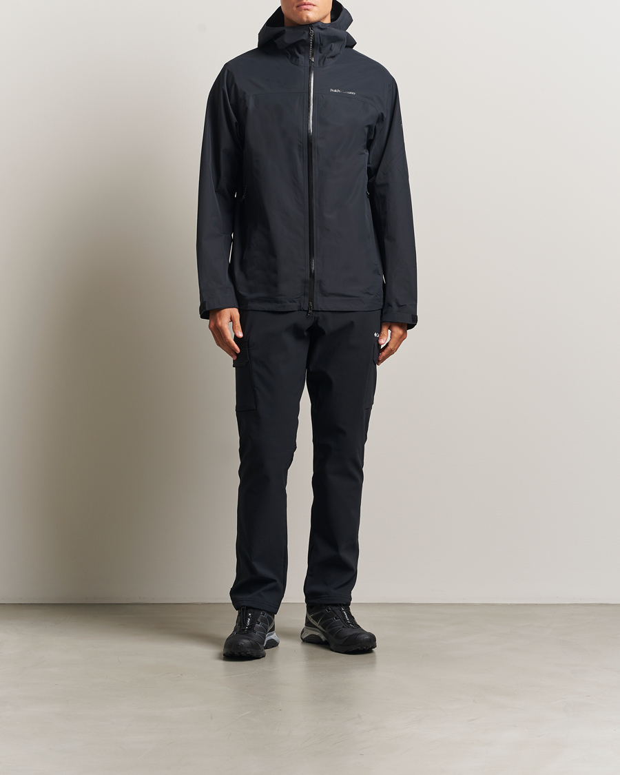 Herren | Jacken | Peak Performance | Treeline Shell Hooded Jacket Black