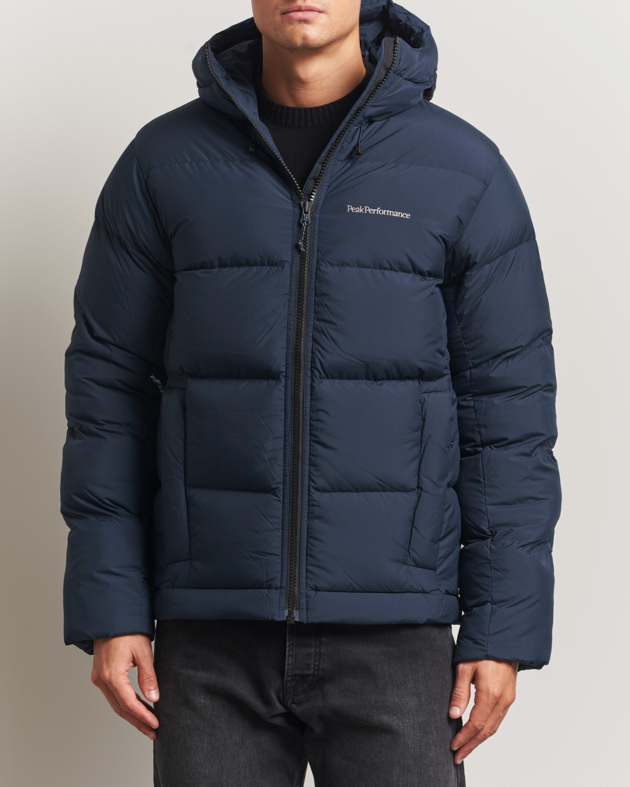 Herren | Jacken | Peak Performance | Rivel Down Hooded Jacket Blue Shadow