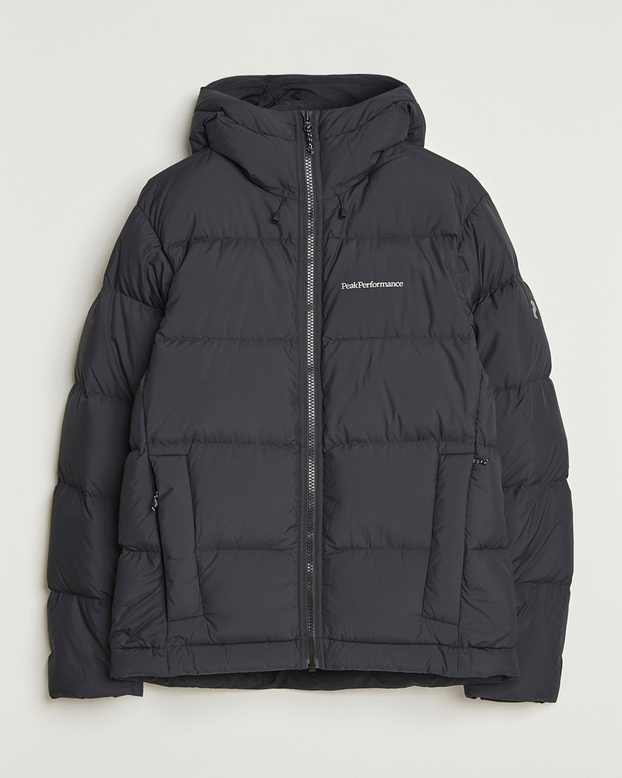 Herren | Jacken | Peak Performance | Rivel Down Hooded Jacket Black