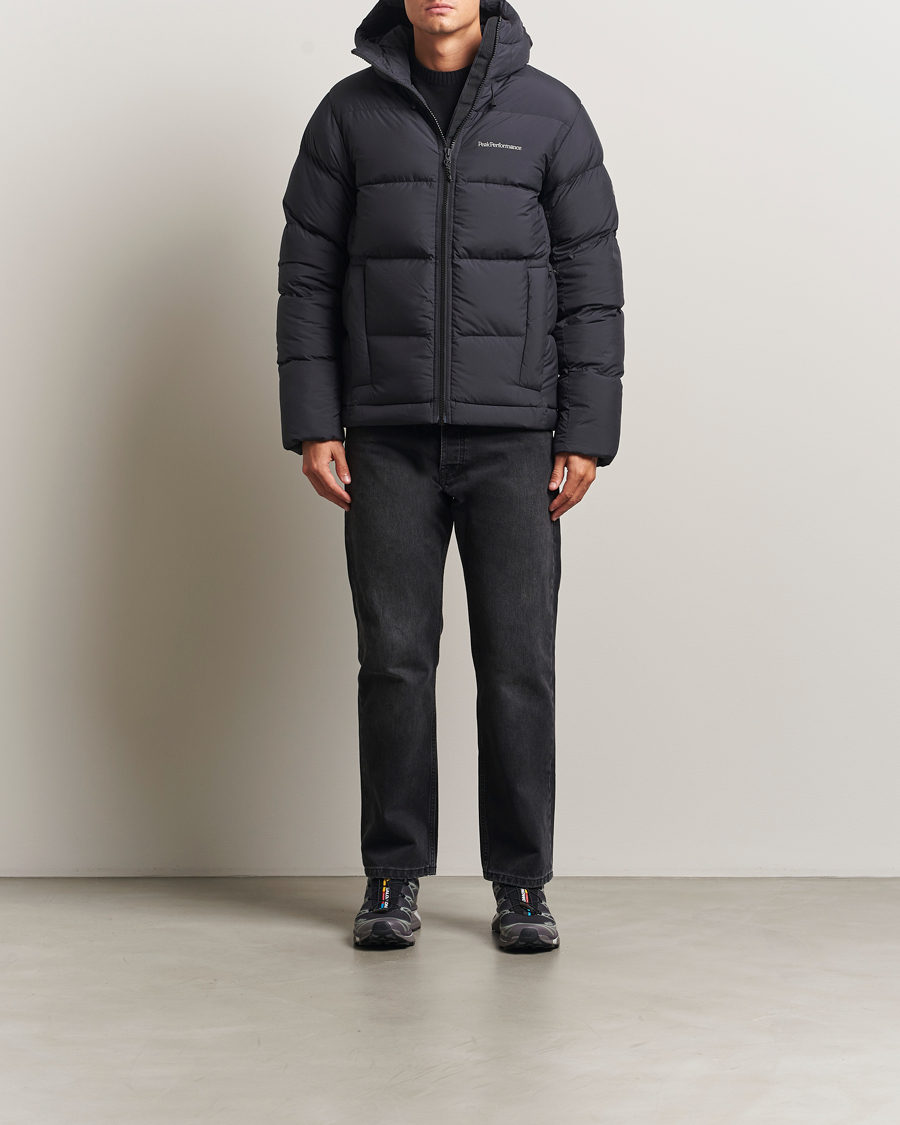 Herren | Jacken | Peak Performance | Rivel Down Hooded Jacket Black