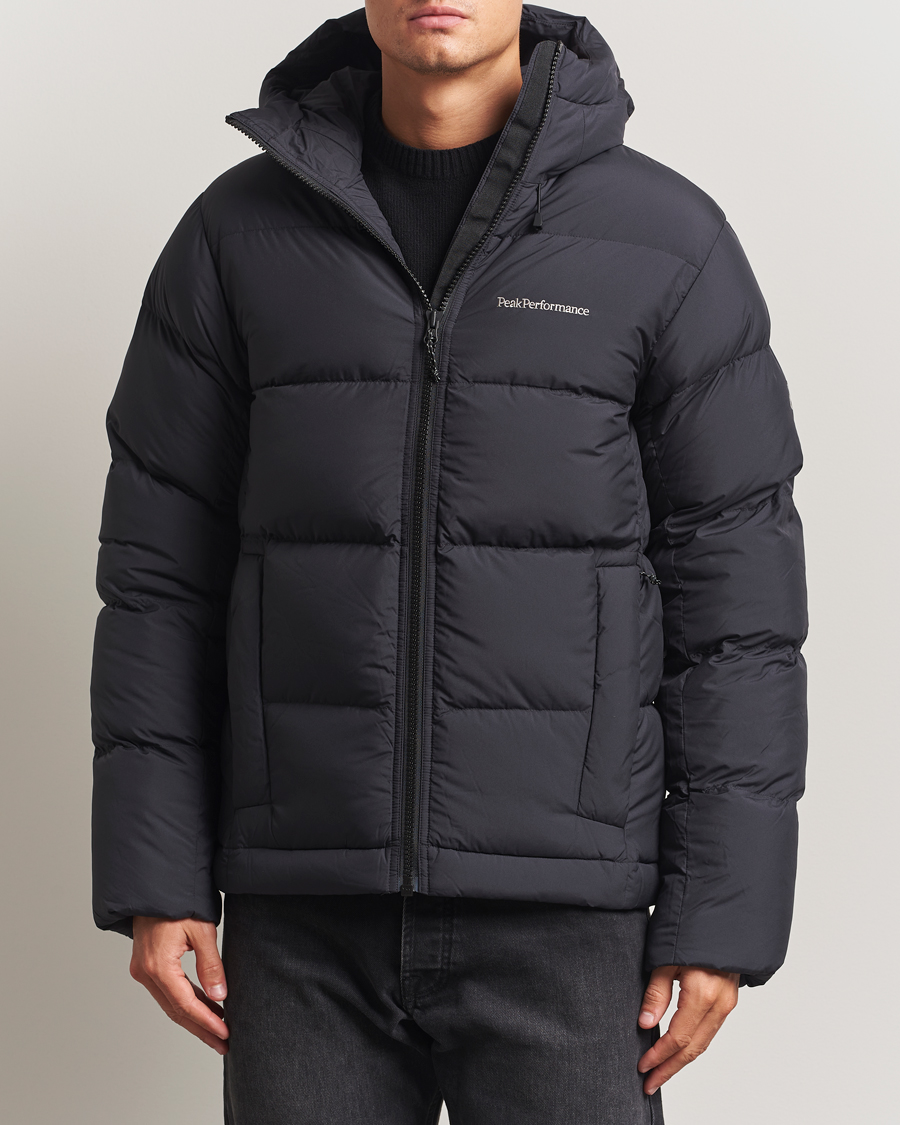 Herren | Jacken | Peak Performance | Rivel Down Hooded Jacket Black
