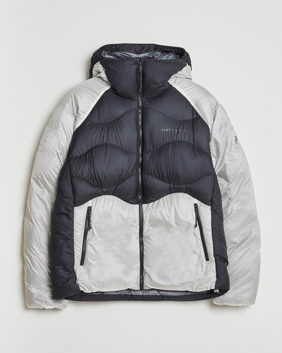 Herren | Jacken | Peak Performance | Helium Diamond Fused Hooded Down Jacket Black/Antarctica