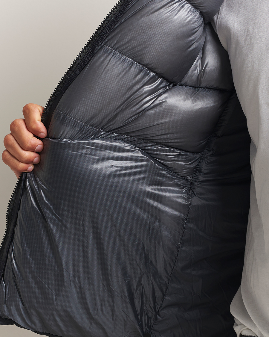Herren | Jacken | Peak Performance | Helium Diamond Fused Hooded Down Jacket Black/Antarctica