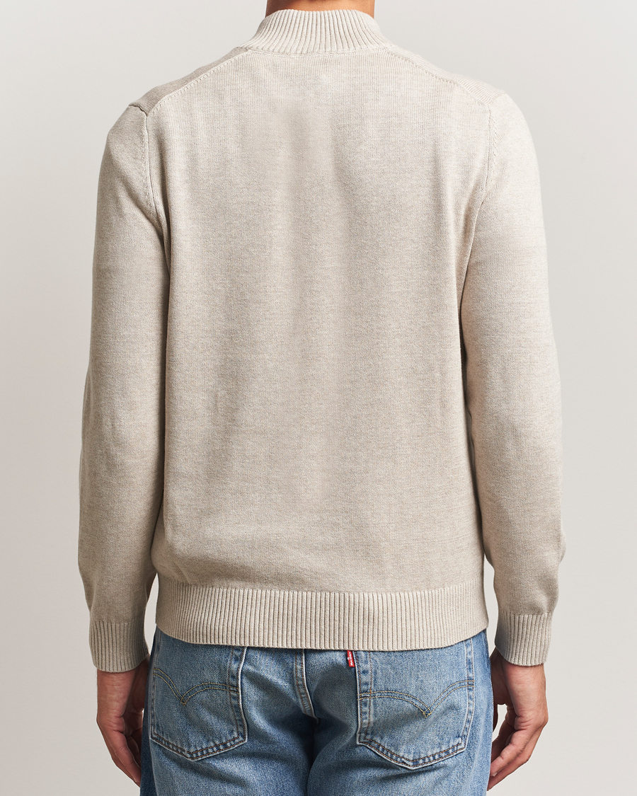 Herren | Pullover | Morris | Darmon Half Zip Beige