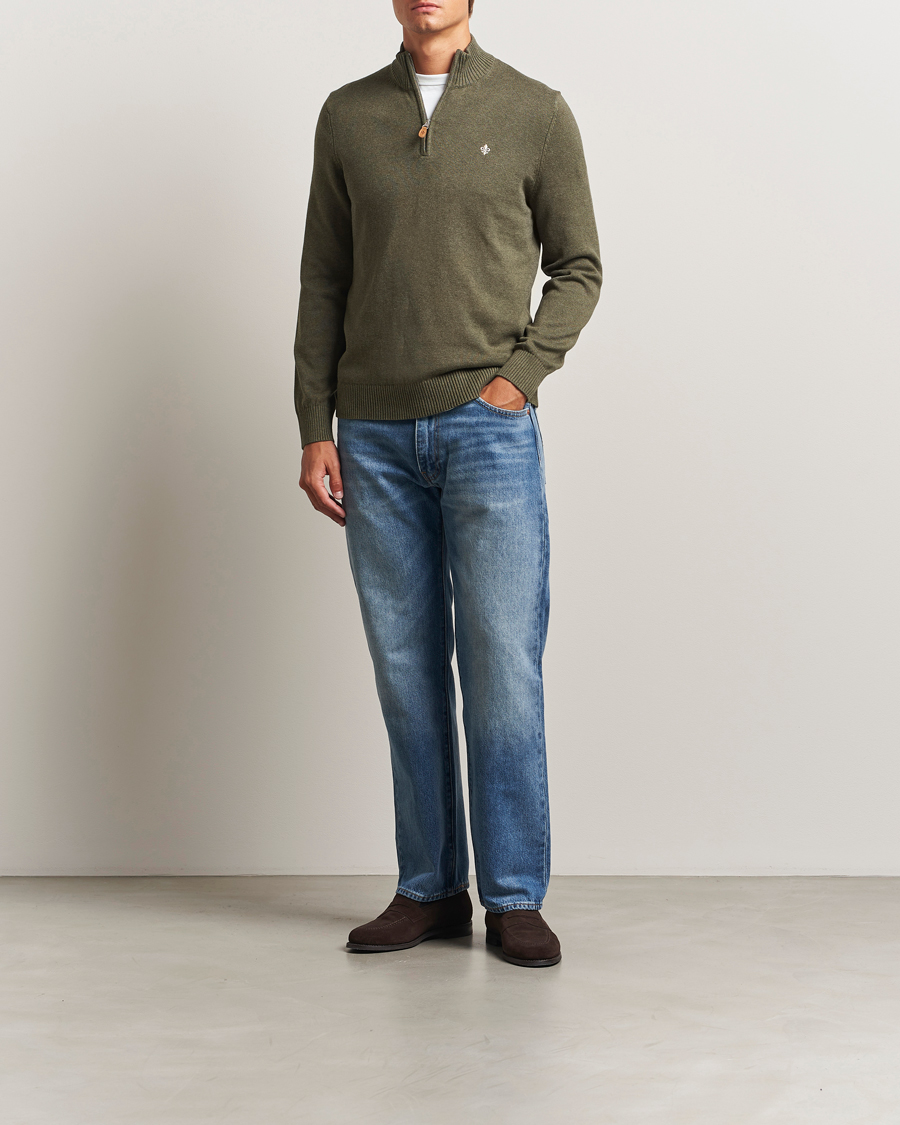 Herren | Pullover | Morris | Darmon Half Zip Olive