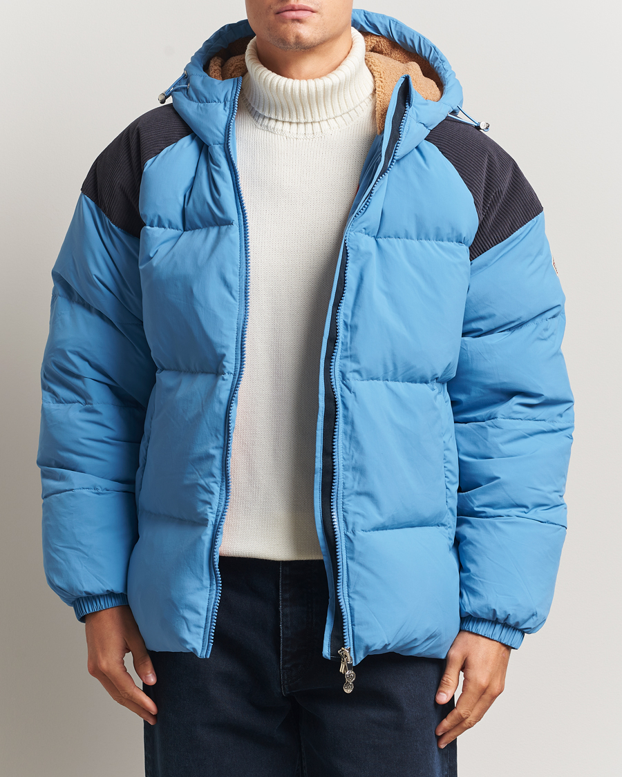 Herren | Jacken | Pyrenex | Retro Sten Hooded Puffer Jacket Parisian Blue