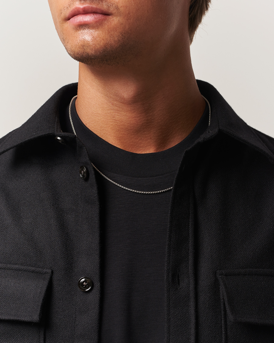 Herren | Schmuck | Tom Wood | Lee Chain Slim Silver