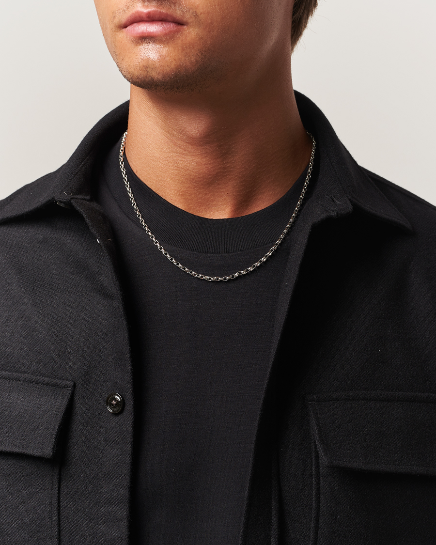 Herren | Schmuck | Tom Wood | Lee Chain Thick Silver