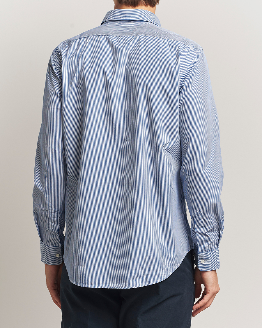 Herren | Hemden | Aspesi | Striped Poplin Shirt Light Blue