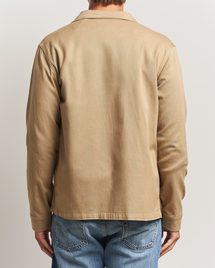 Herren | Hemden | Aspesi | Twill Cotton Overshirt Beige