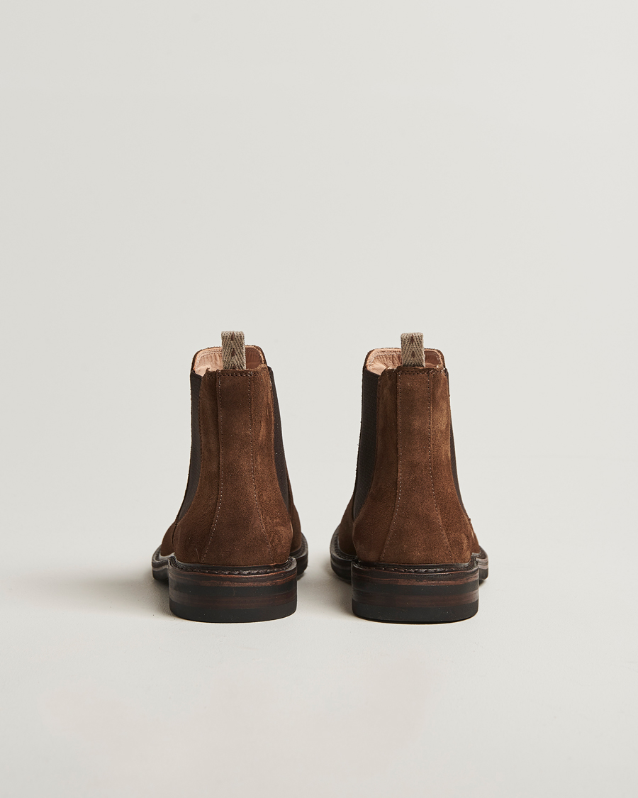 Herren | Boots | Astorflex | Bitflex Dainite Chelsea Boot Dark Khaki Suede