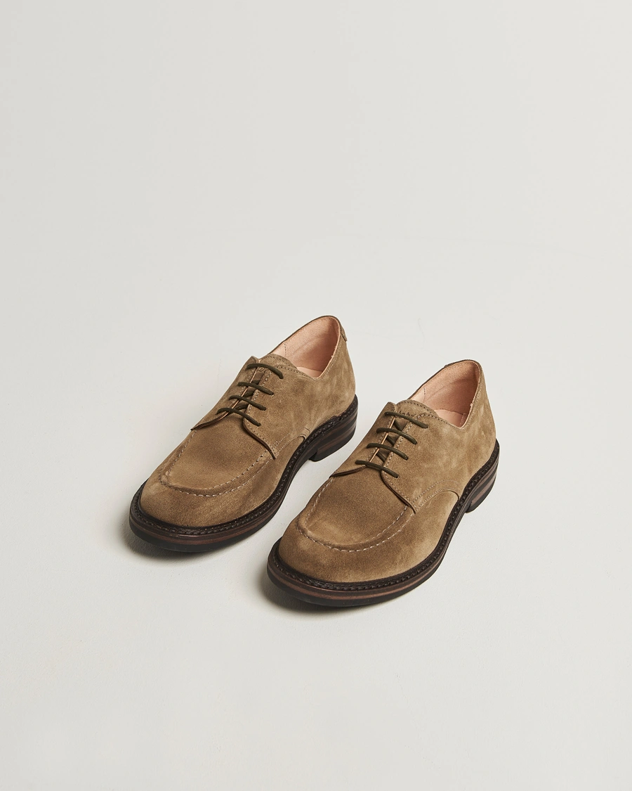 Herren | Derby | Astorflex | Carlflex Moc Toe Stone Suede