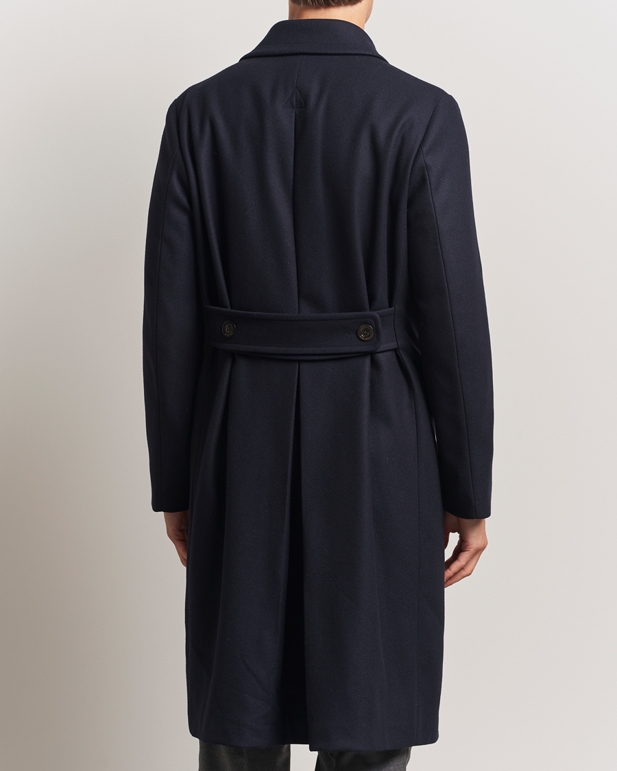 Herren | Jacken | Boglioli | Double Breasted Wool Coat Navy