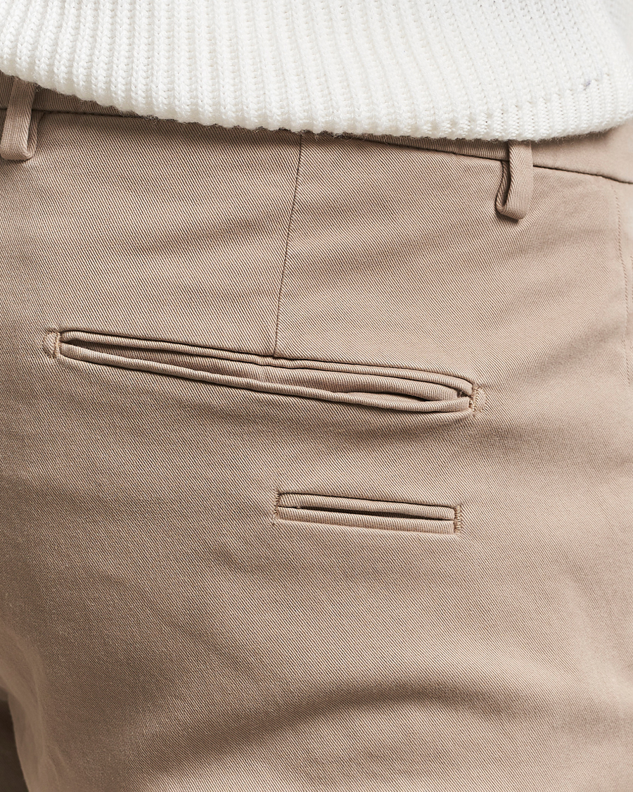 Herren | Hosen | Briglia 1949 | Slim Fit Cotton Stretch Chino Beige