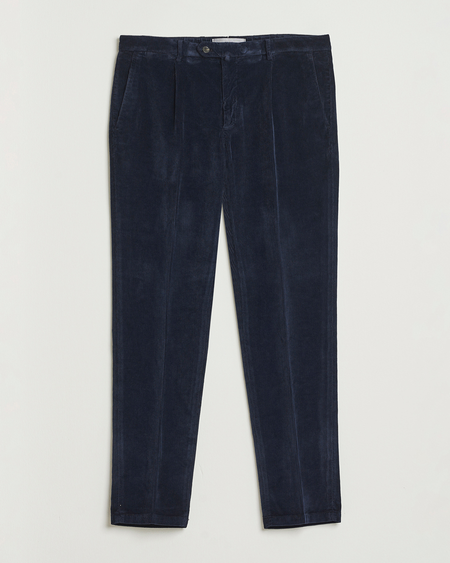 Herren | Hosen | Briglia 1949 | Easy Fit Corduroy Trousers Navy