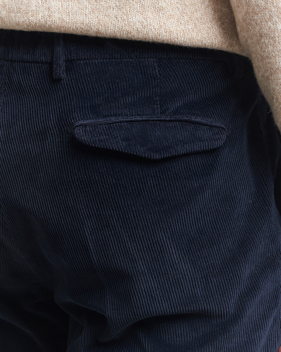 Herren | Hosen | Briglia 1949 | Easy Fit Corduroy Trousers Navy