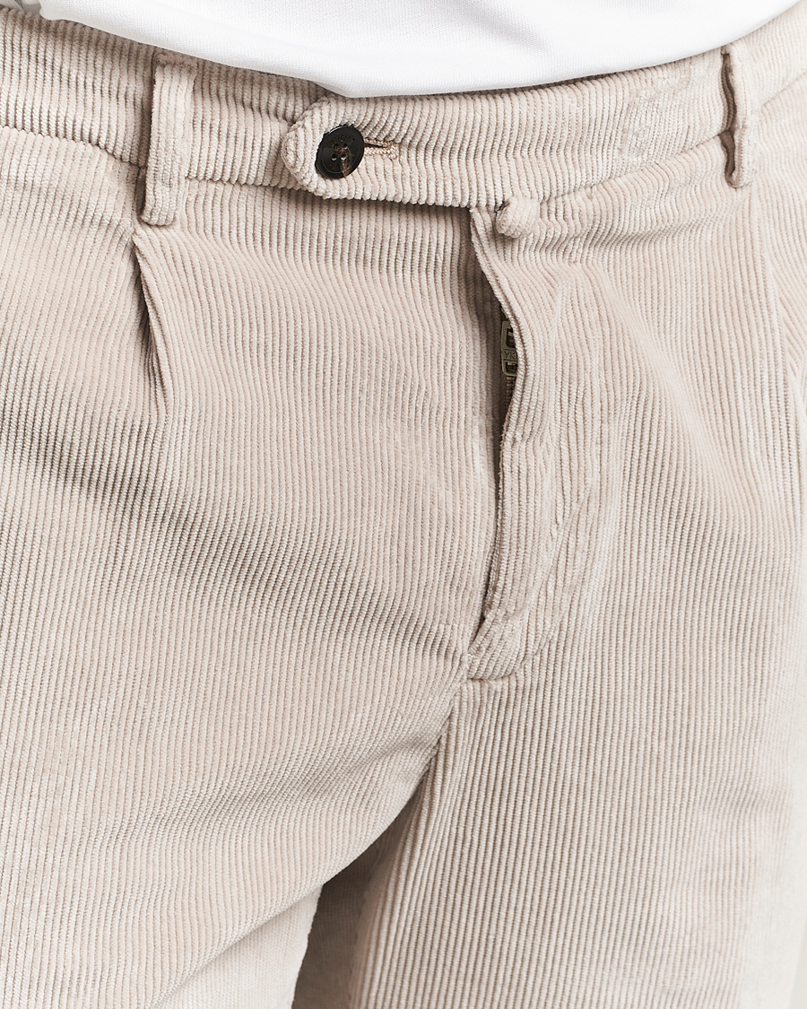 Herren | Hosen | Briglia 1949 | Easy Fit Corduroy Trousers Beige