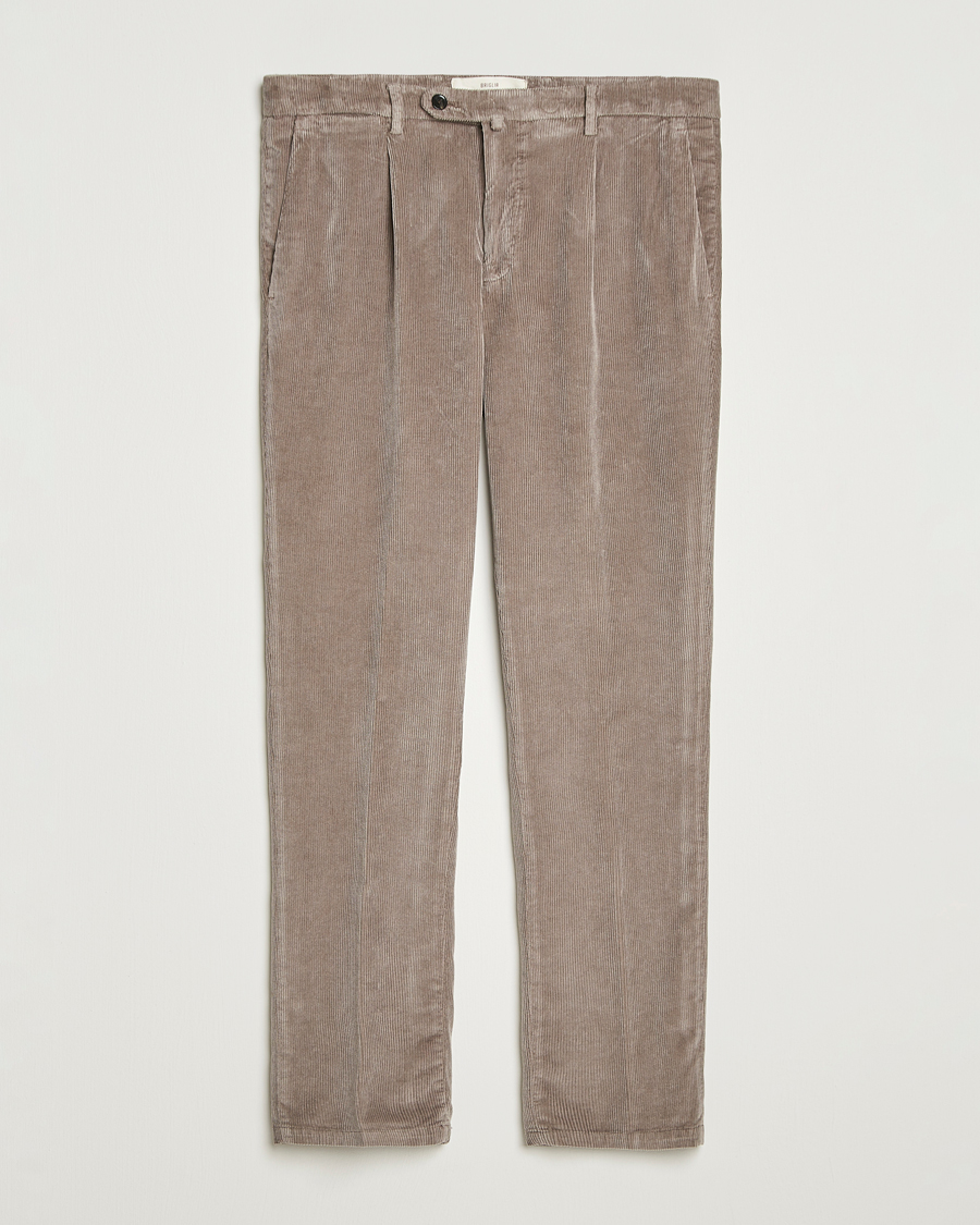 Herren | Hosen | Briglia 1949 | Easy Fit Corduroy Trousers Taupe
